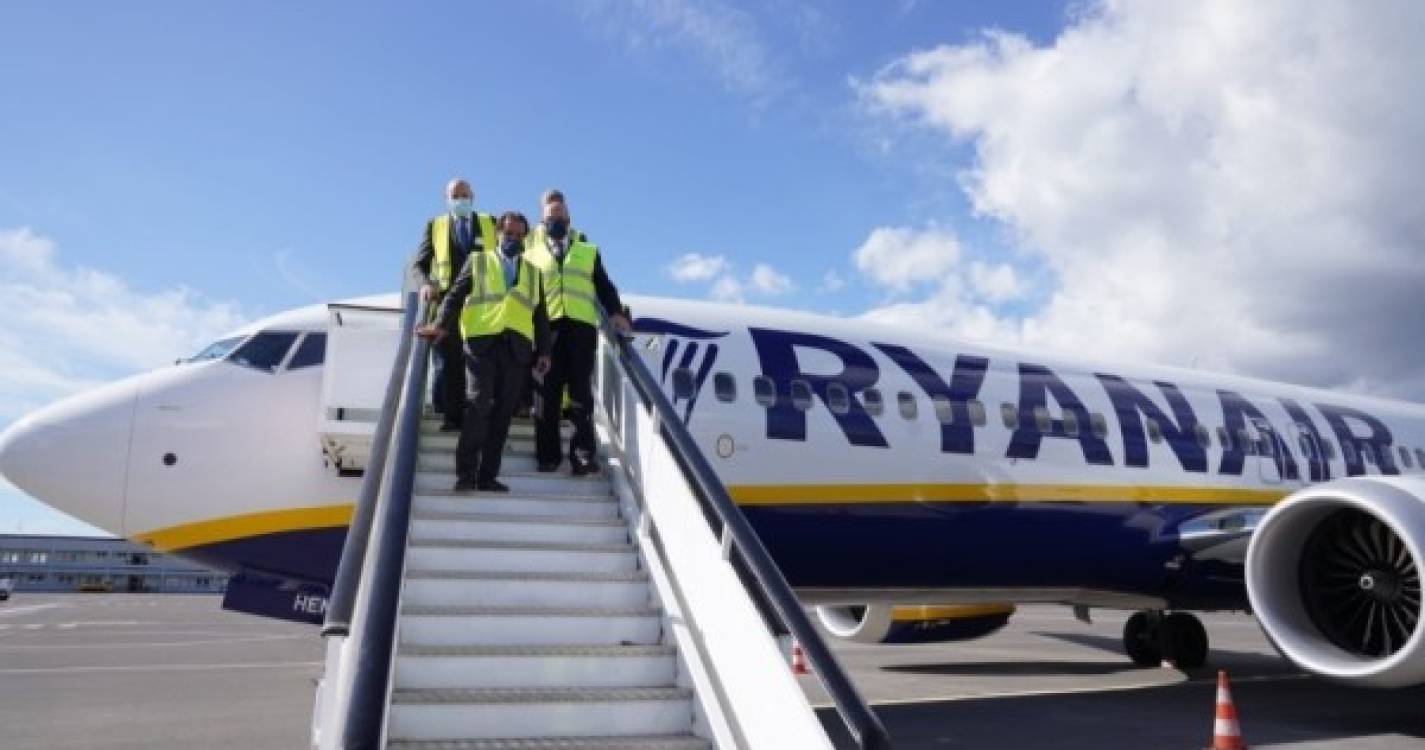 Ryanair inicia operações regulares para a Madeira esta terça-feira