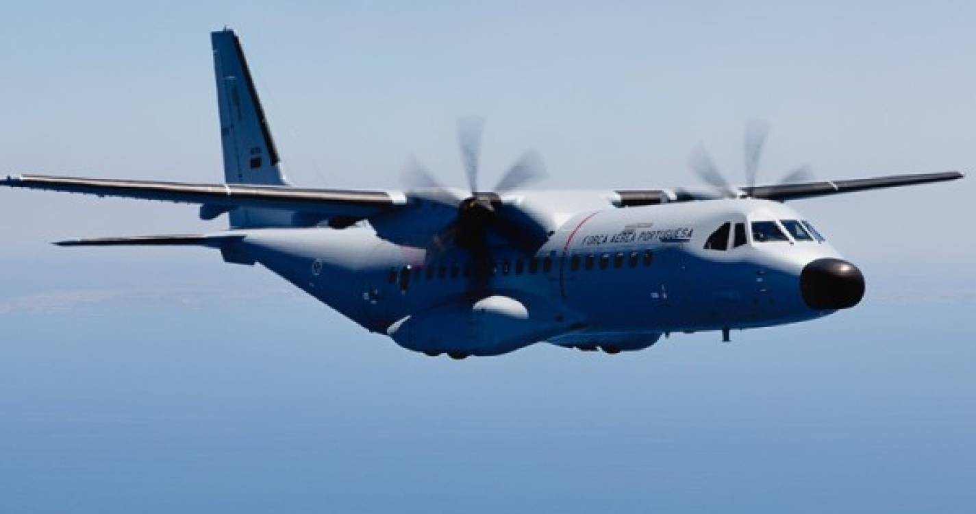 Força Aérea transportou ontem doente urgente do Porto Santo para a Madeira