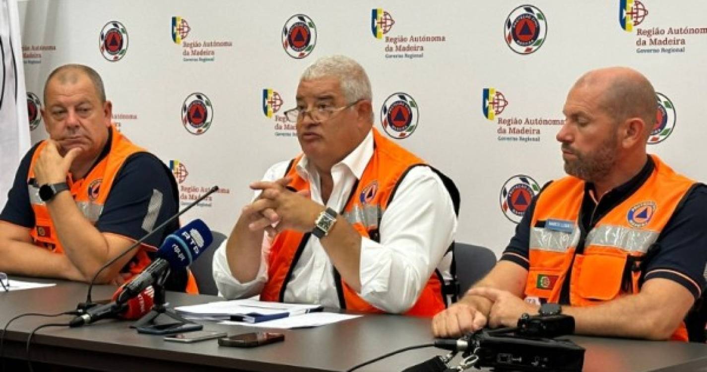 Incêndios: Aumentou para quatro o número de desalojados na Madeira