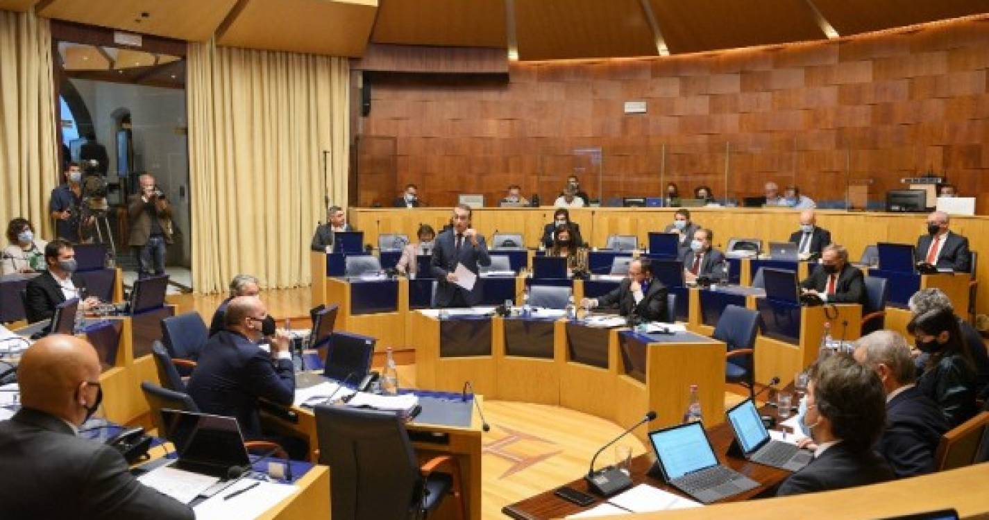 Assembleia Legislativa da Madeira reduz trabalho presencial dos seus funcionários