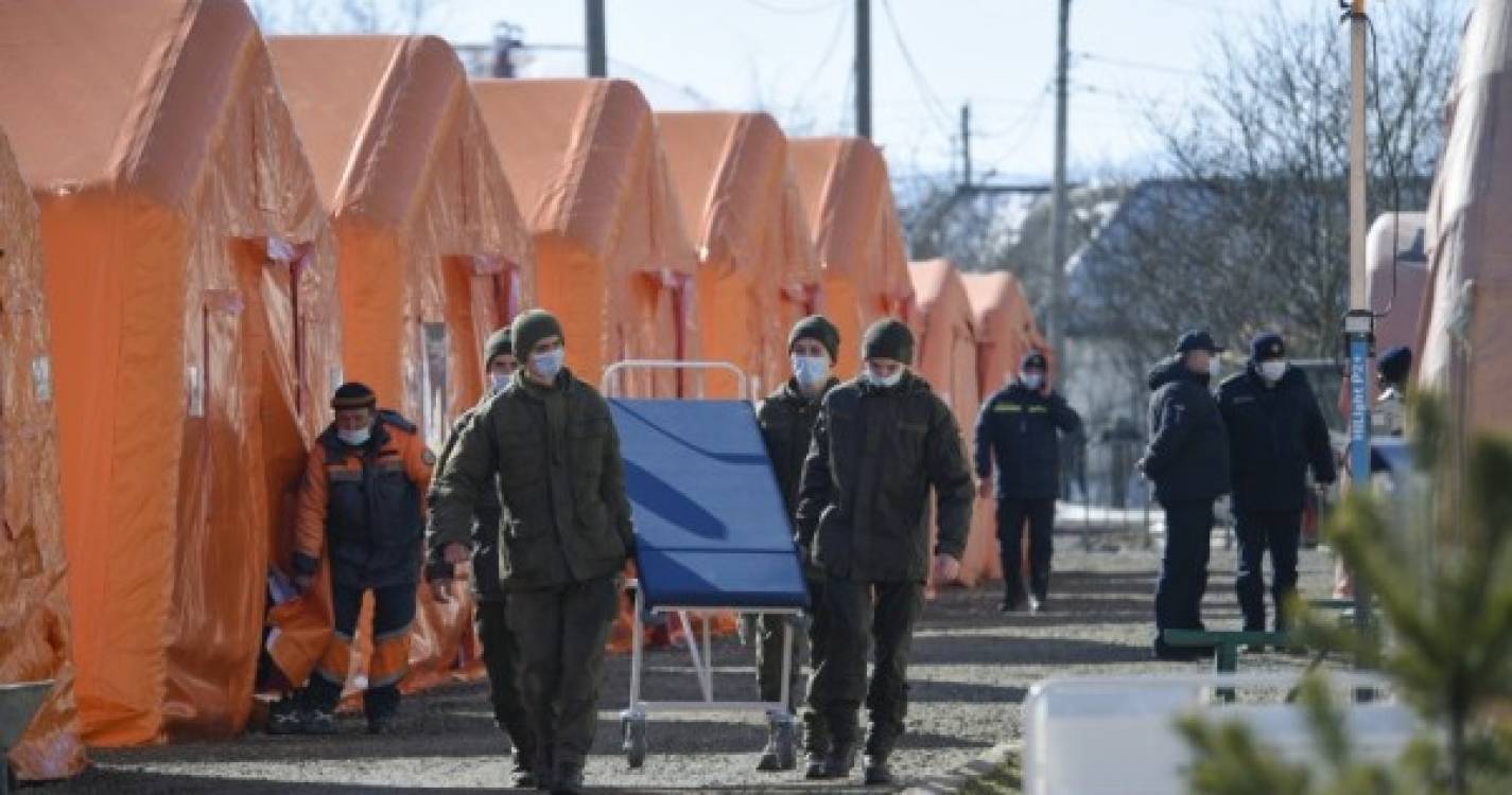Covid-19: Ucrânia regista recorde de 400 mortes em 24 horas