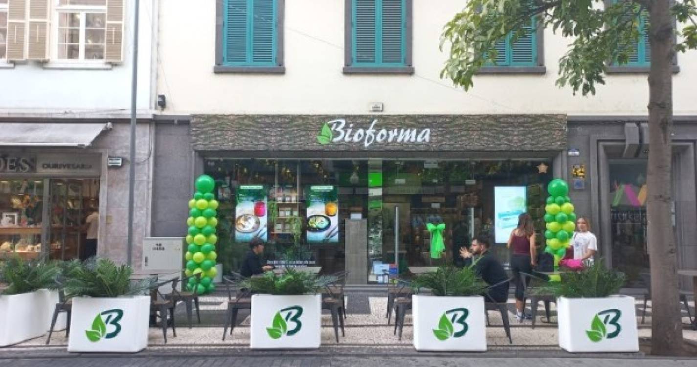 Bioforma abre loja/restaurante na Rua Dr. Fernão de Ornelas