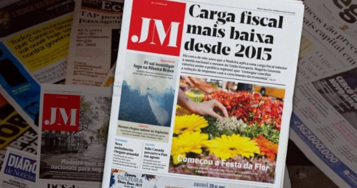 Carga fiscal mais baixa desde 2015