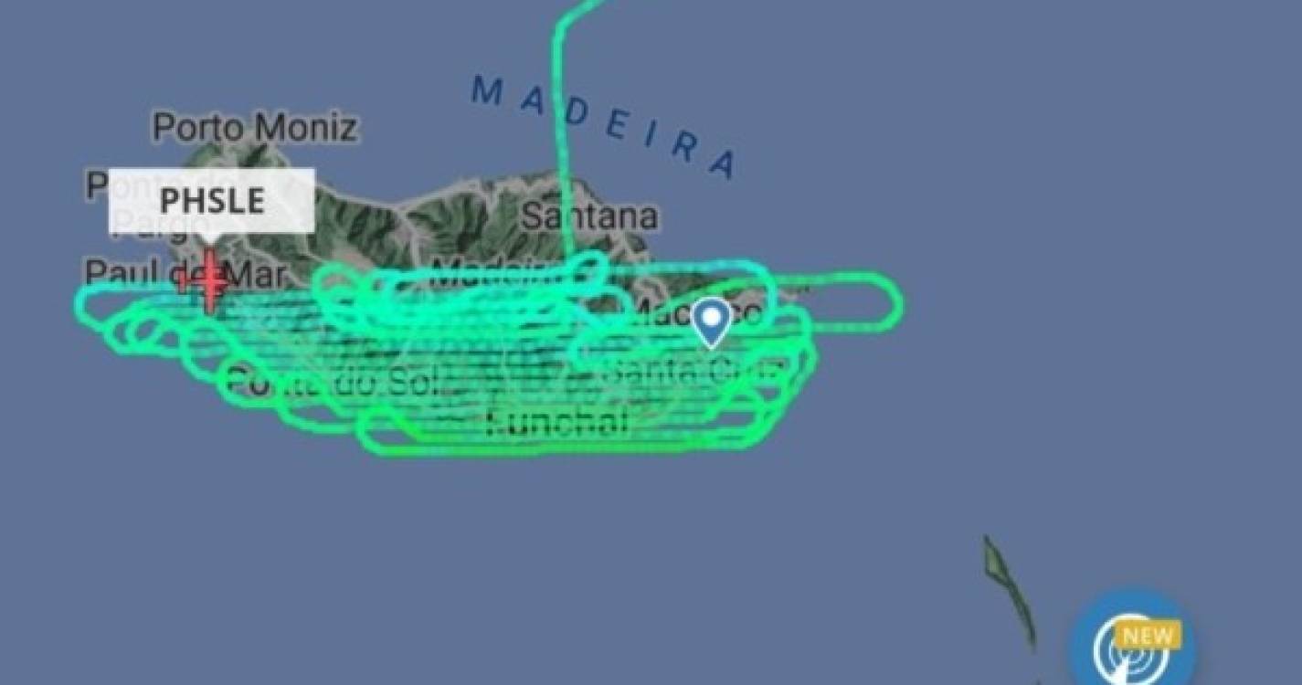 Avioneta a sobrevoar a Madeira desde as 13h faz levantamento para a Direção Regional do Território