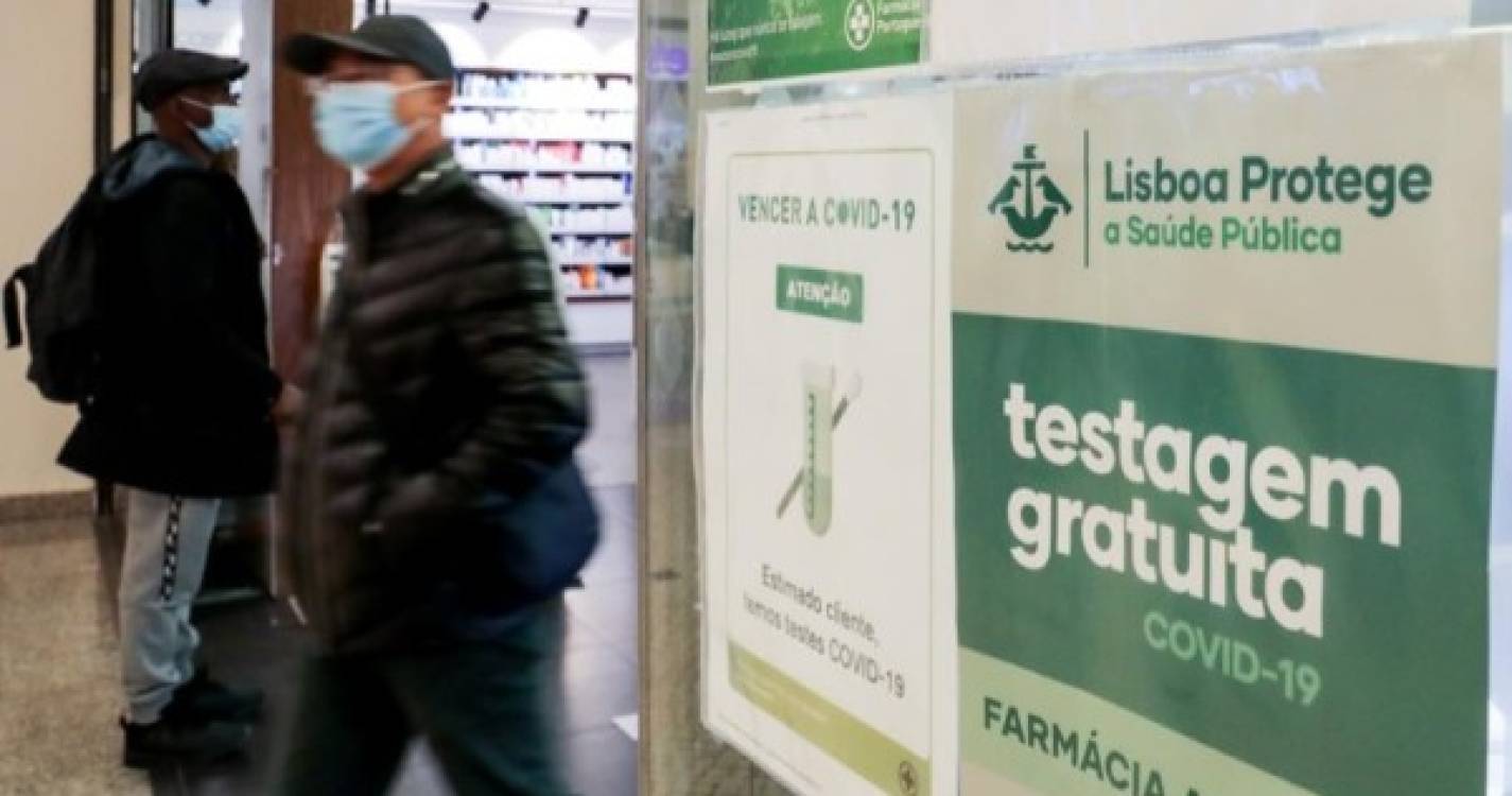 Covid-19: Teste comparticipados nas farmácias só a partir de quarta-feira no continente