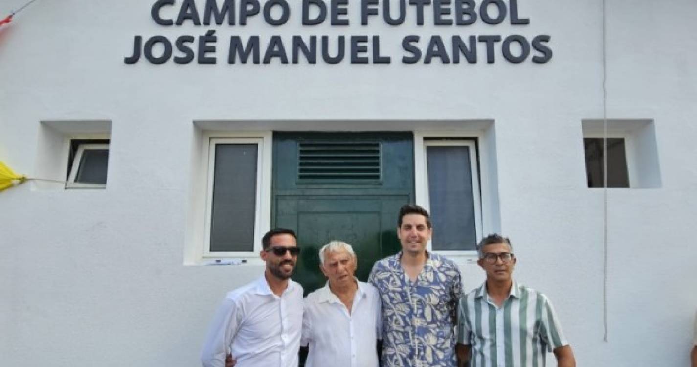 Campo de Futebol do Caniçal passa a chamar-se Campo de Futebol José Manuel Santos