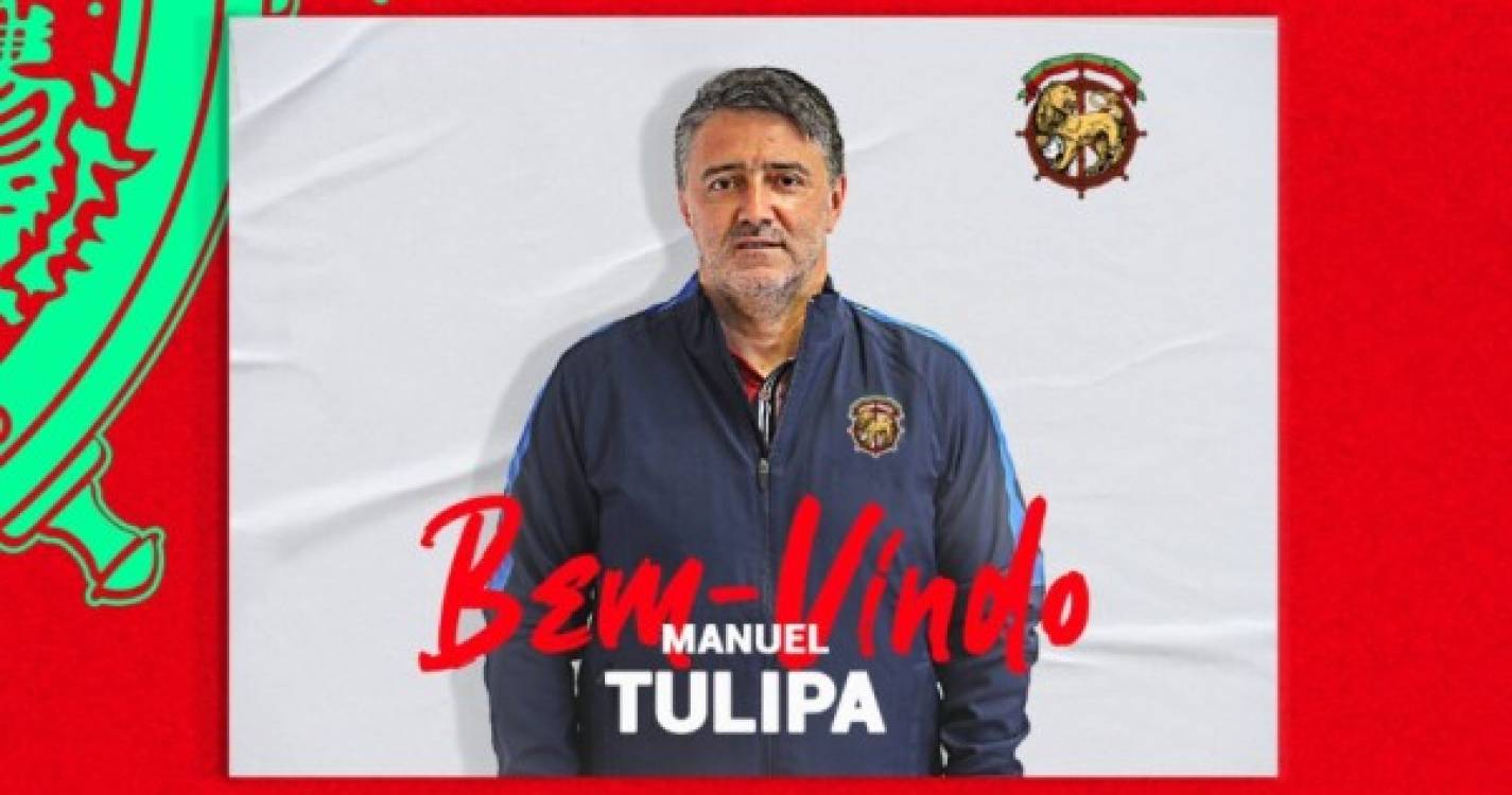 Oficial: Tulipa é o novo treinador do Marítimo
