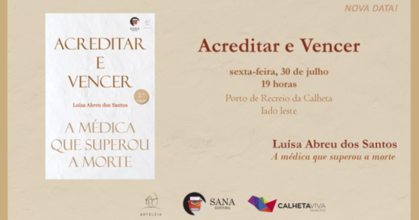 Apresentação oficial do livro da médica Luísa Abreu dos Santos amanhã na Calheta