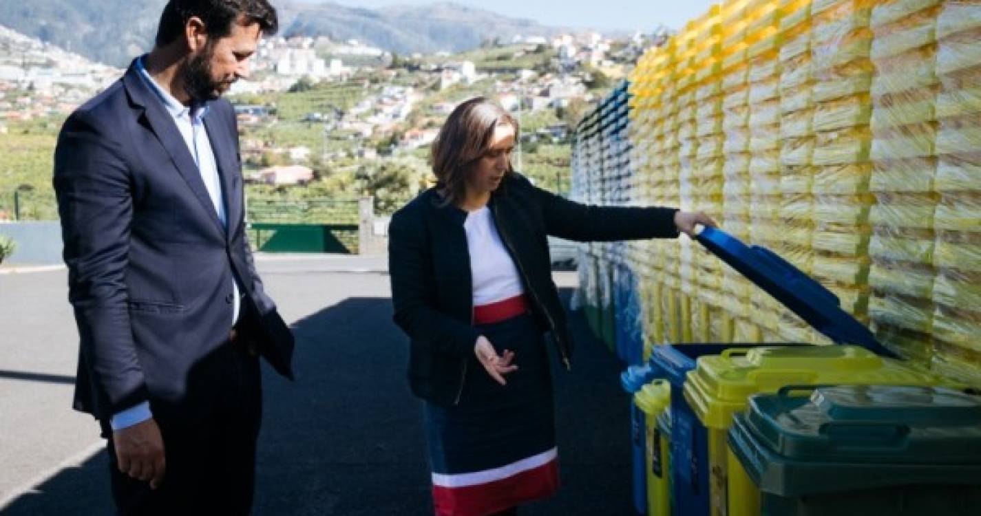 Funchal entrega ecopontos gratuitos às famílias do concelho