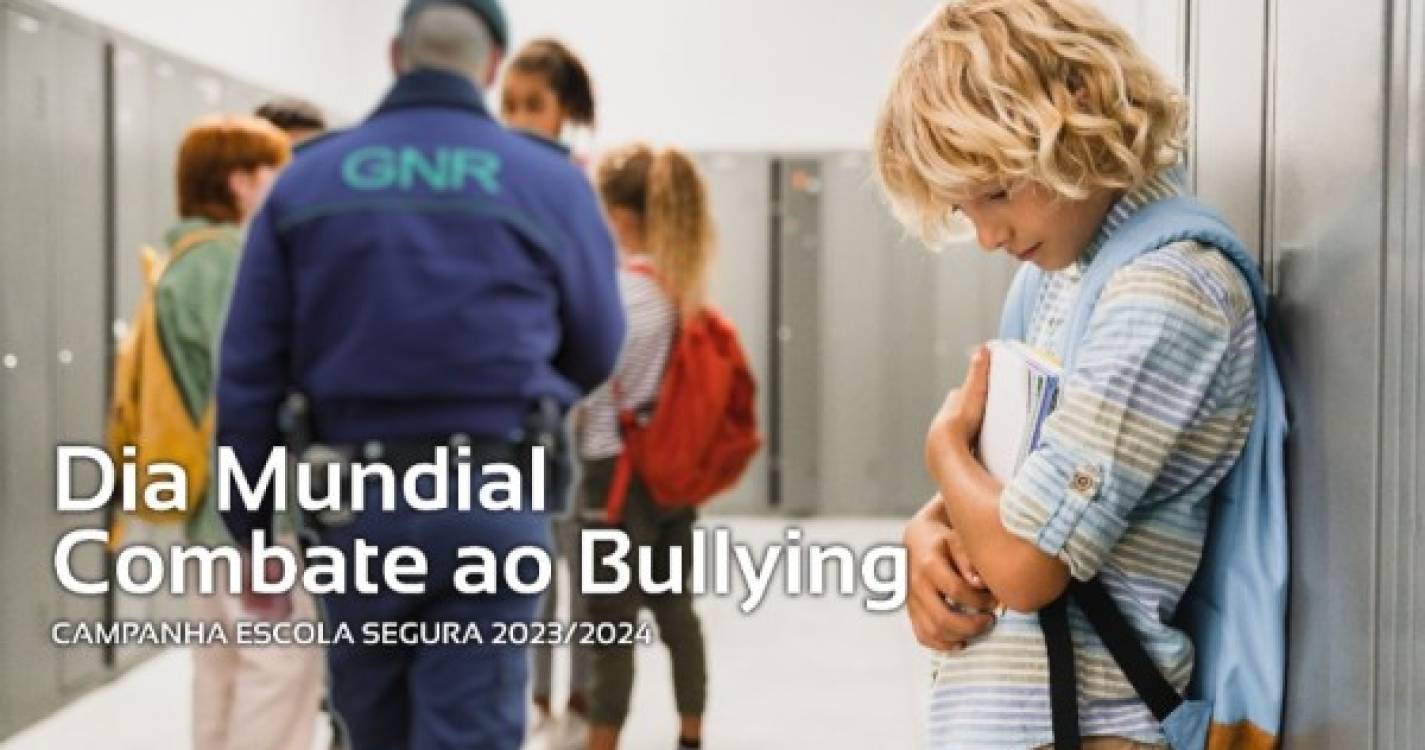 Guarda Nacional Republicana associa-se ao Dia Mundial do Combate ao Bullying