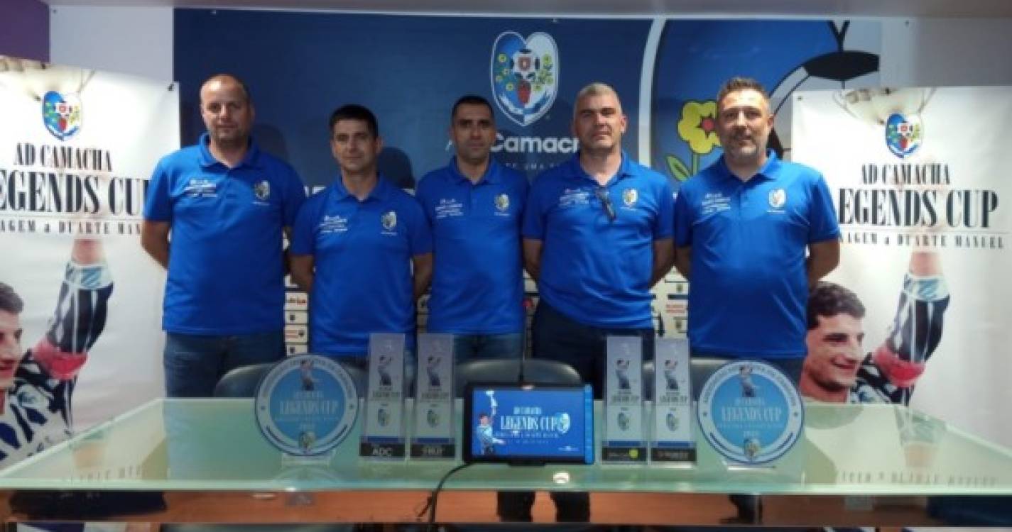 AD Camacha homenageia Duarte Manuel com o 'Legends Cup'