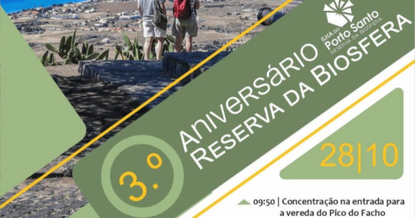 Reserva da Biosfera do Porto Santo assinala 3.º aniversário