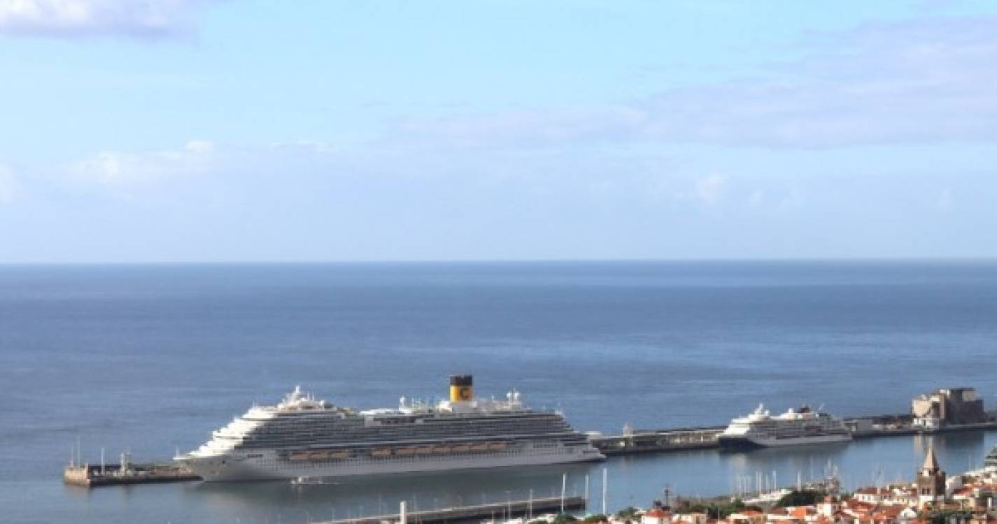 Dois navios trouxeram 5.500 pessoas ao porto do Funchal