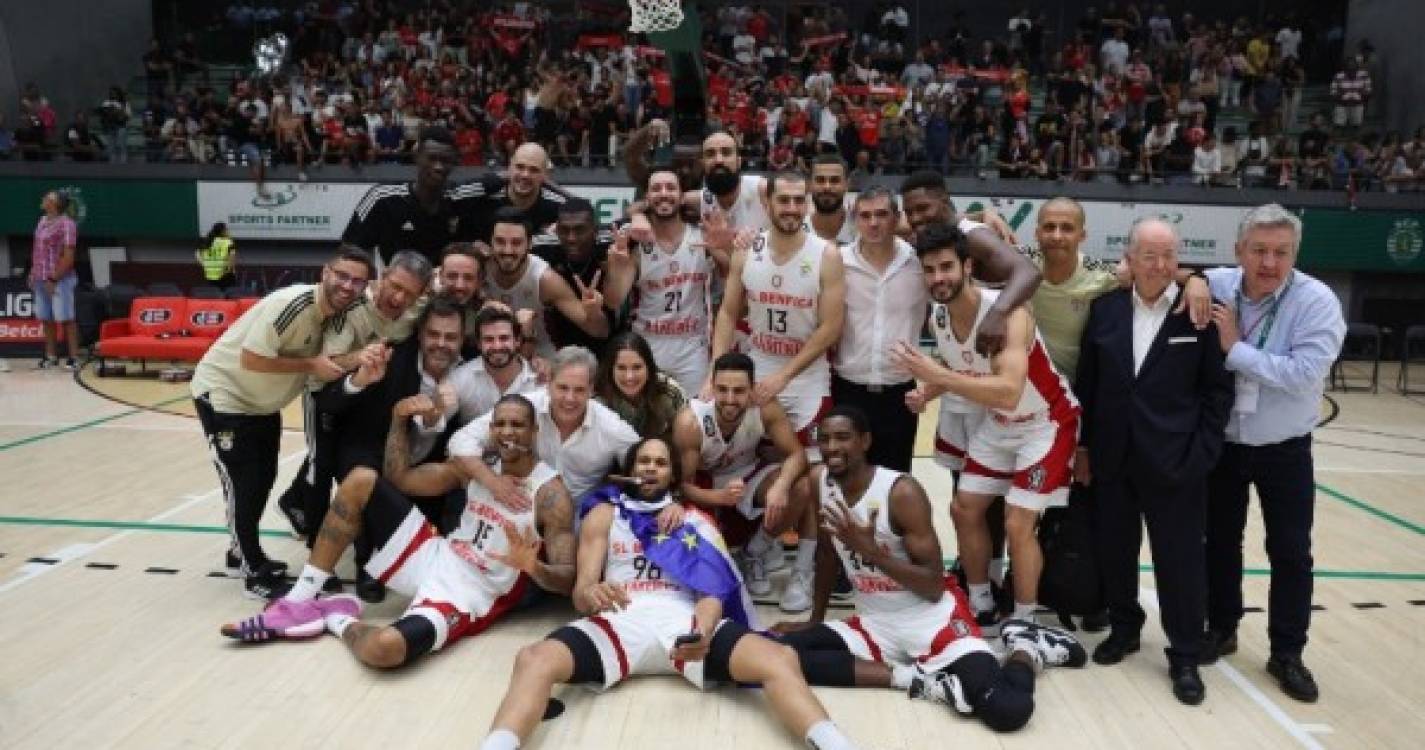 Benfica revalidou título de campeão nacional de basquetebol