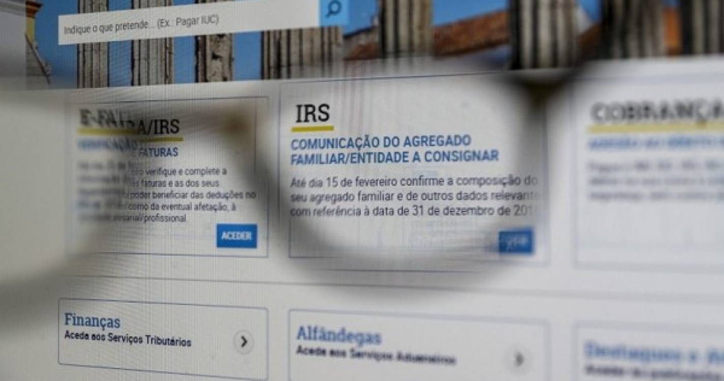 Autoridade Tributária lança alerta para burla no IRS