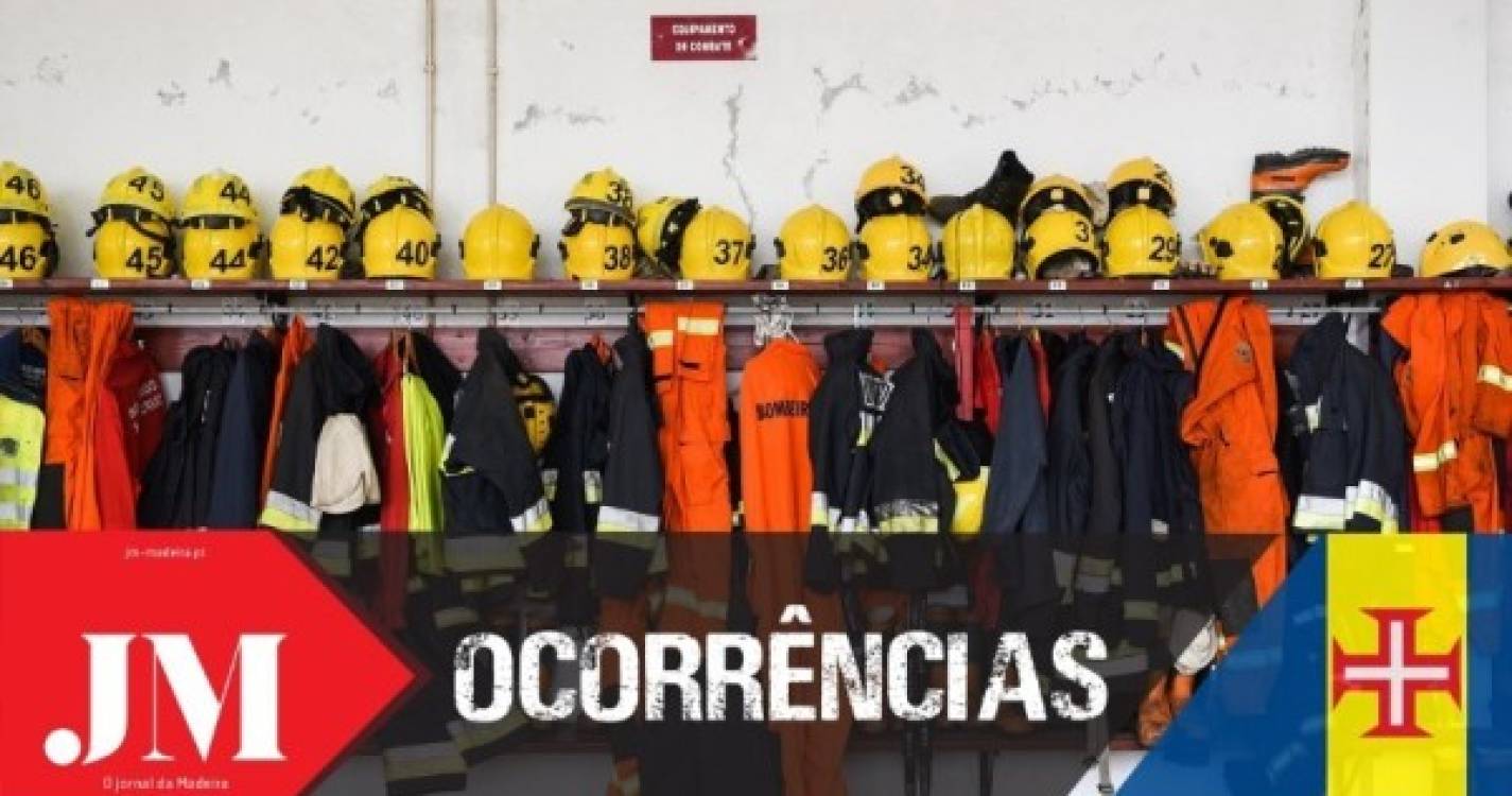 Queda de homem mobiliza bombeiros no Funchal