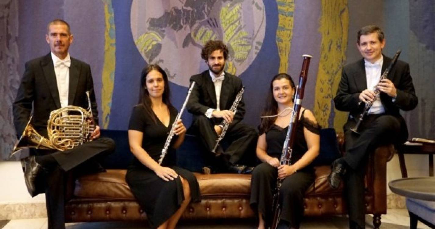 Quinteto de Sopros OCM na Capela da Fundação Princesa Dona Maria Amélia
