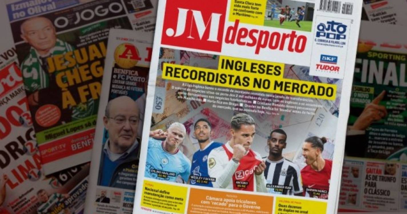 Ingleses recordistas no mercado