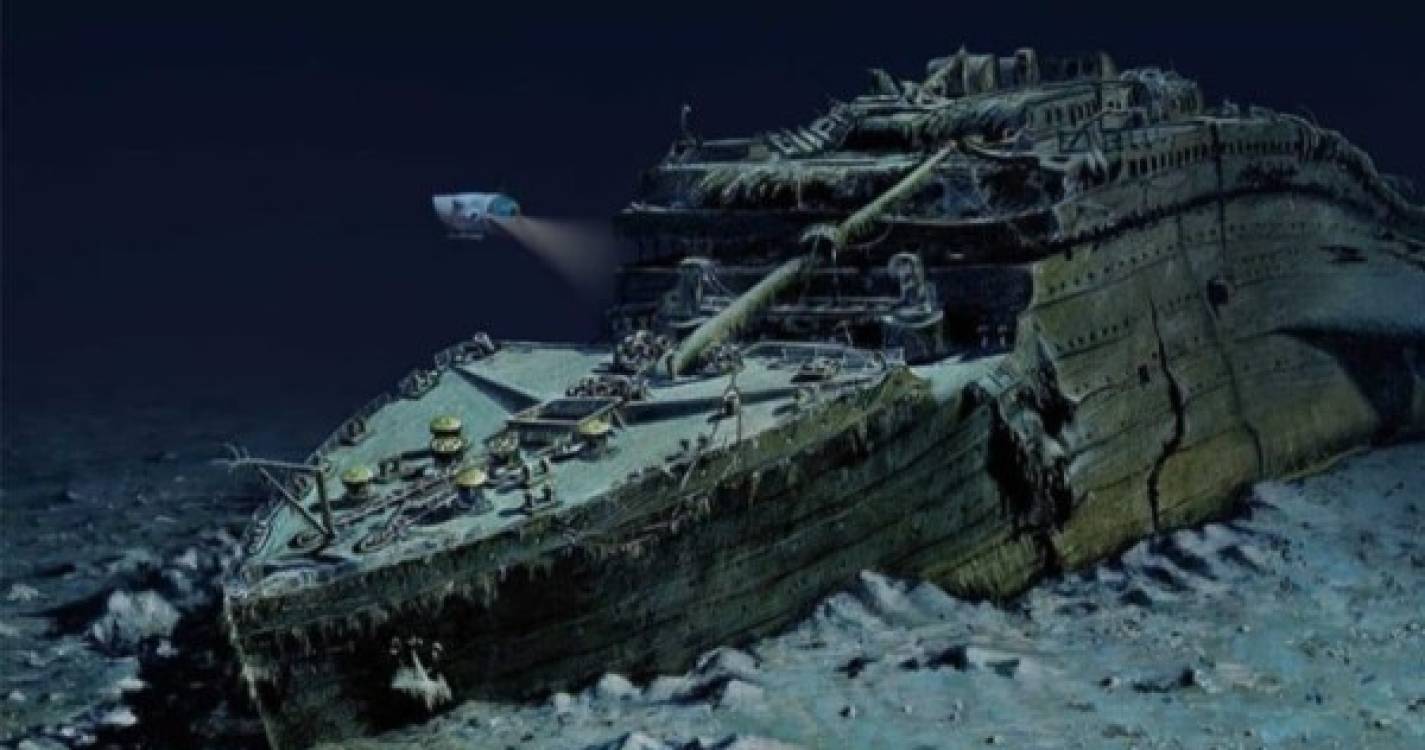 Submarino usado para ver destroços do Titanic desaparece com 5 pessoas a bordo