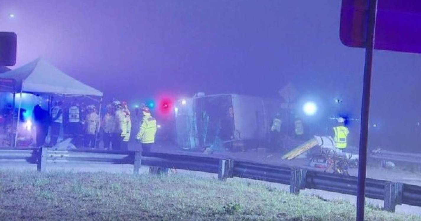 Dez mortos e 11 feridos em acidente de autocarro na Austrália