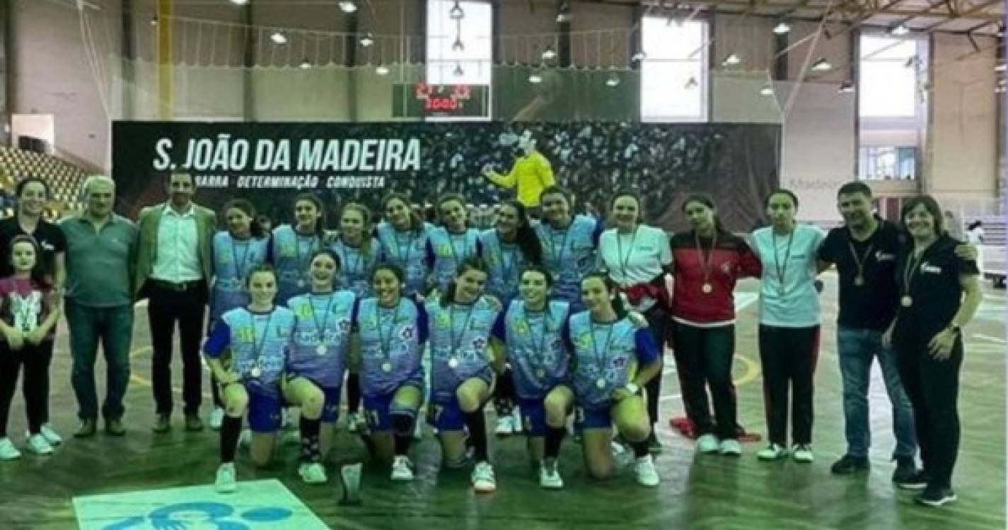 Andebol: Seleção da Madeira Sub-15 sagra-se vice-campeã nacional em femininos