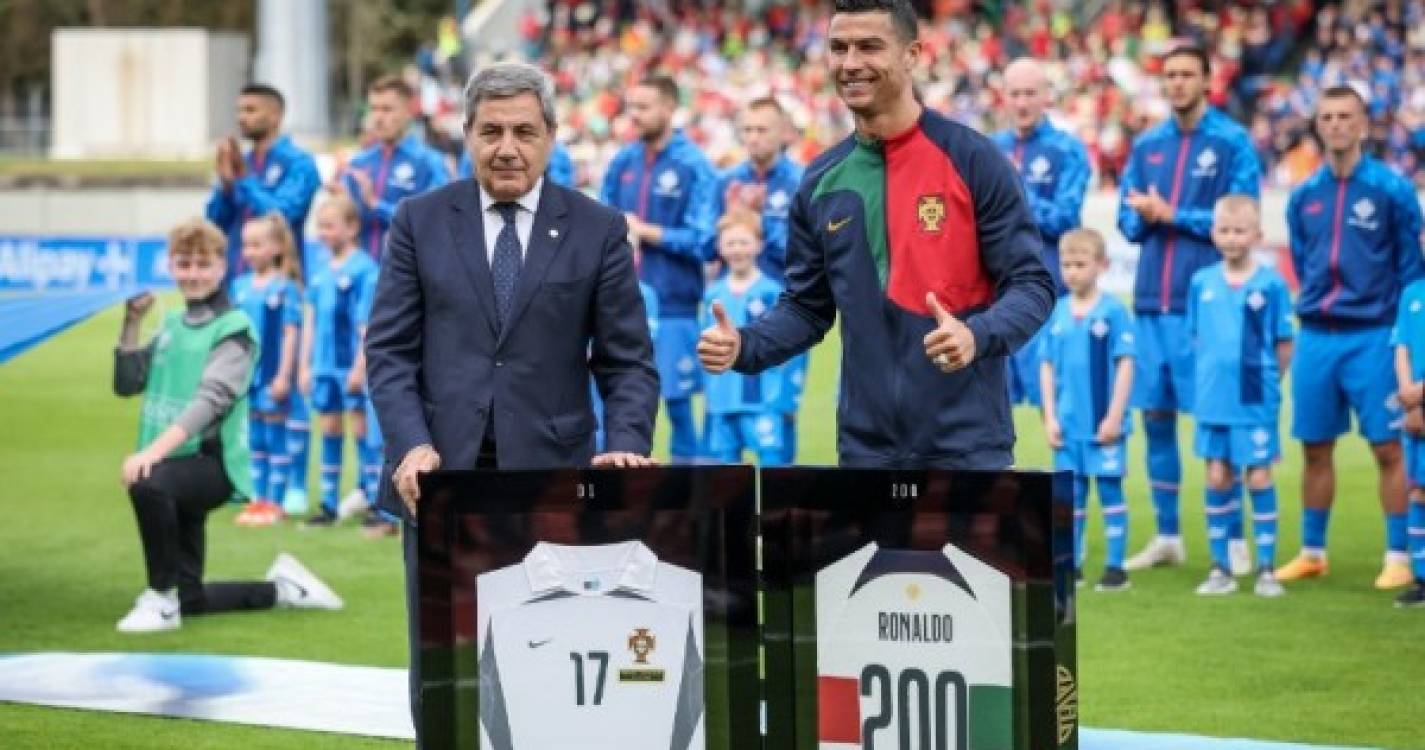 Euro2024: Cristiano Ronaldo é o primeiro da história do futebol a atingir 200 internacionalizações