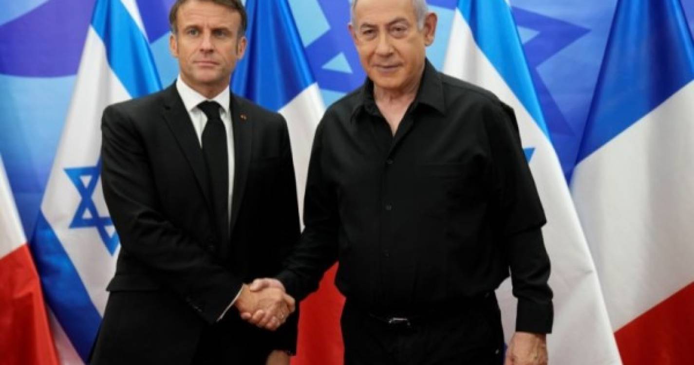 Israel: Presidente francês pede que se evite alargar o conflito