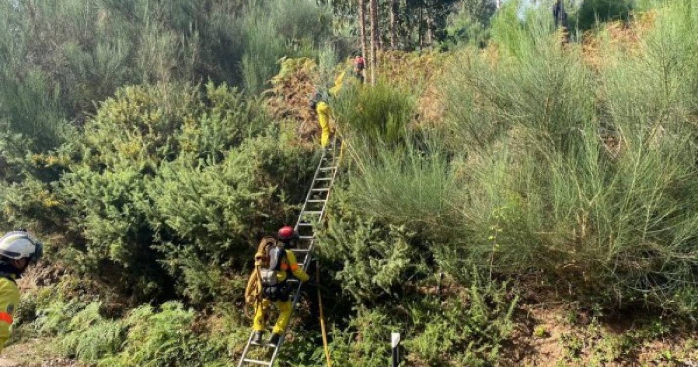 Operacionais isolam perímetro no Paul da Serra (com fotos)