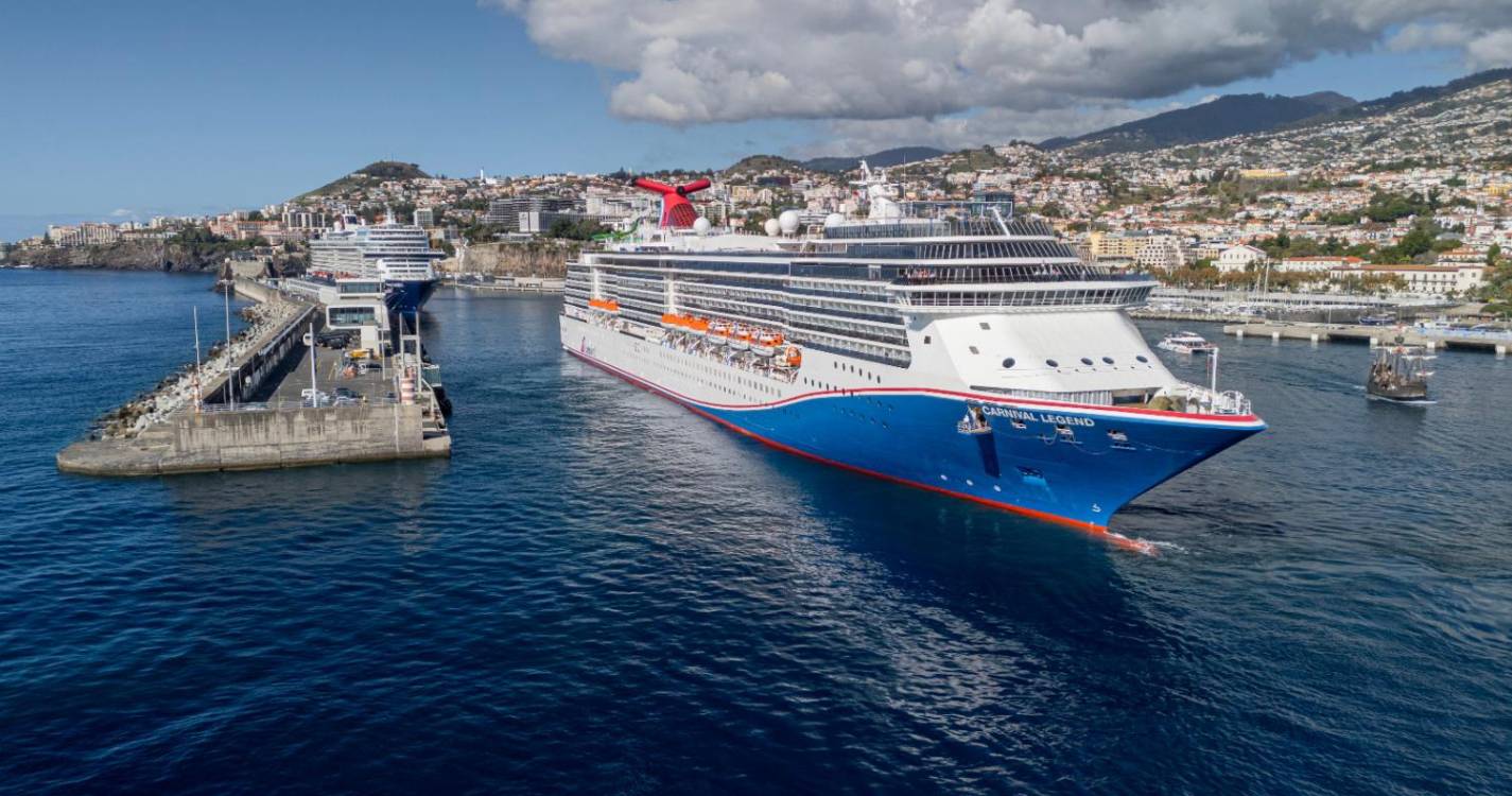 Dois navios estreiam-se hoje na Madeira e movimentam quase 7 mil pessoas