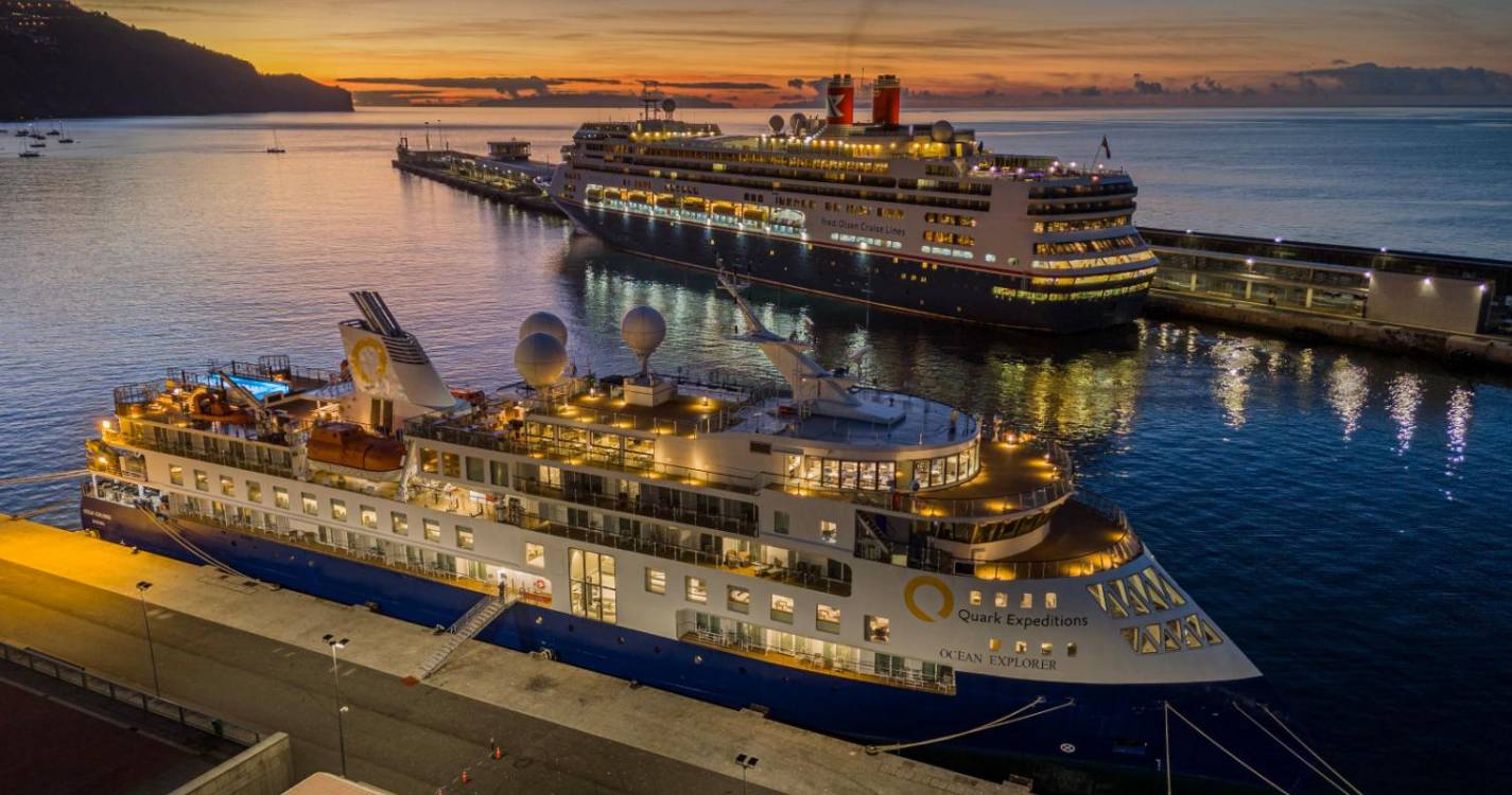 ‘Borealis’ e ‘Ocean Explorer’ no Porto do Funchal