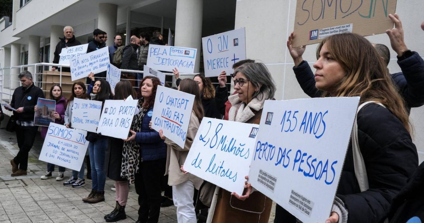 Jornalistas da Lusa param uma hora em solidariedade com trabalhadores da Global Media