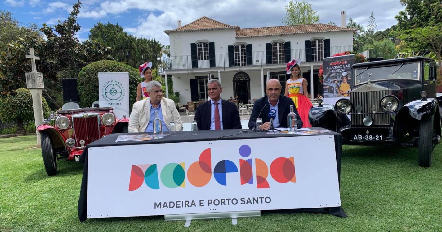 Madeira Classic Revival expõe 484 viaturas clássicas