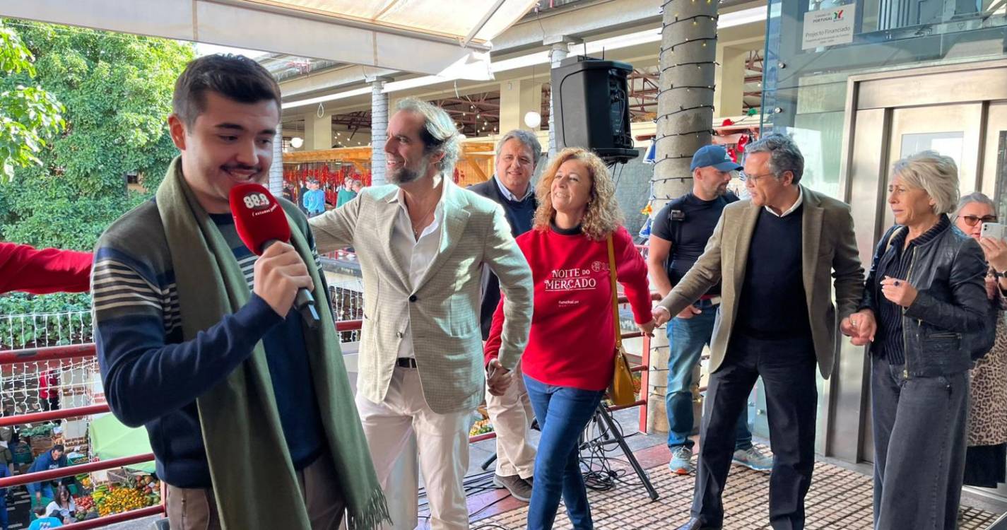 Comitiva de visita ao Mercado fez a festa na emissão da JMFM (com vídeo)