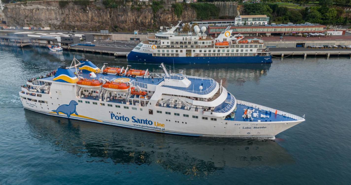 Estreante ‘Ocean Explorer’ já está no porto do Funchal