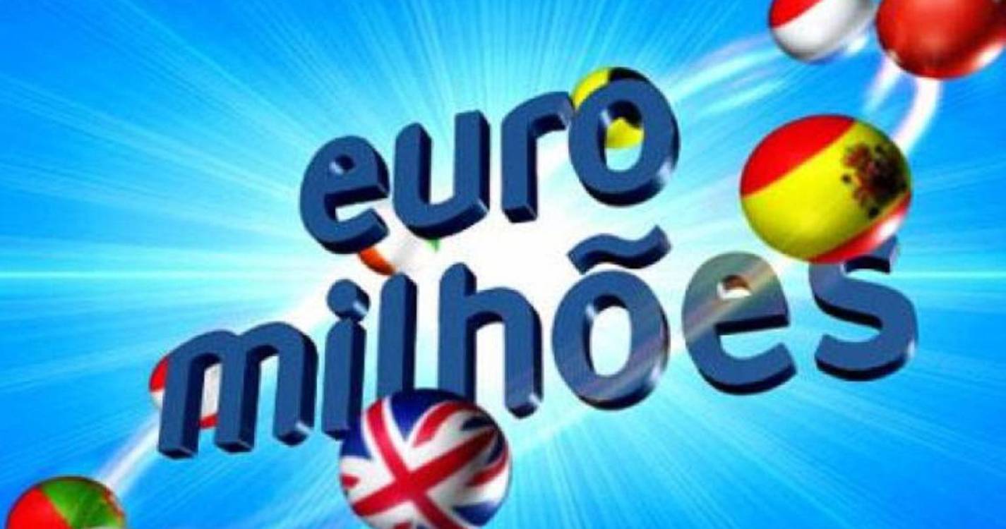 Euromilhões sem totalista; jackpot de 38 milhões sexta-feira