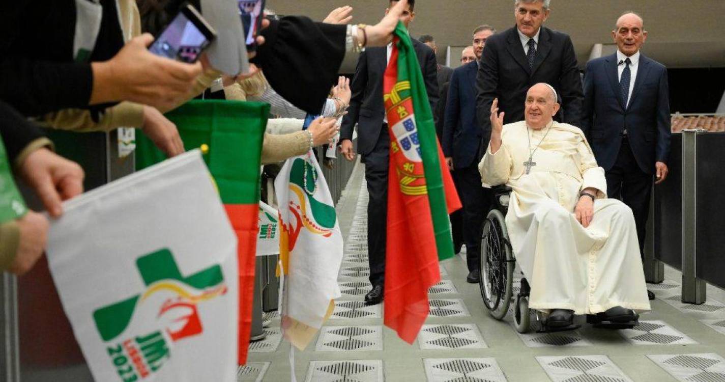 Seis mil trabalhadores do município de Lisboa homenageados pelo Papa por trabalho na JMJ