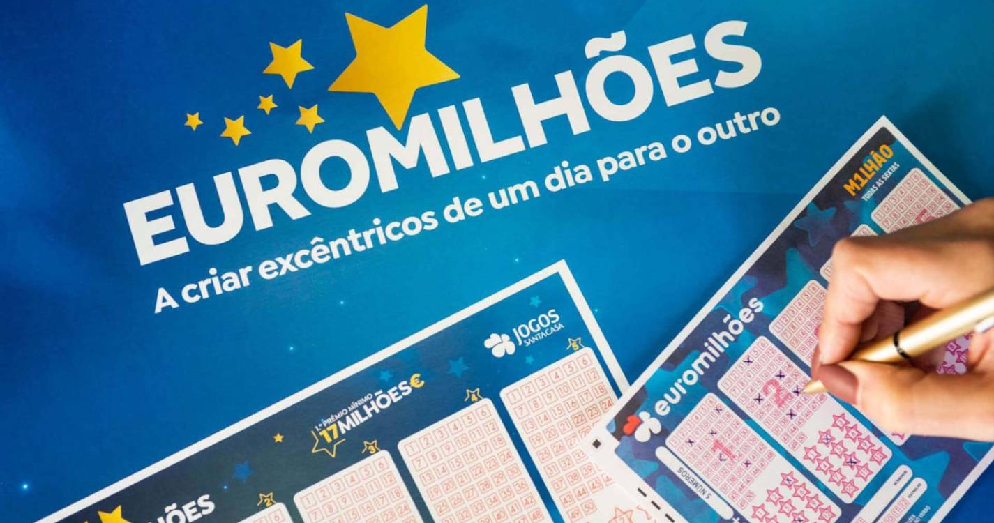 Há um ‘sortudo’ a quem saiu o primeiro prémio do Euromilhões esta sexta-feira