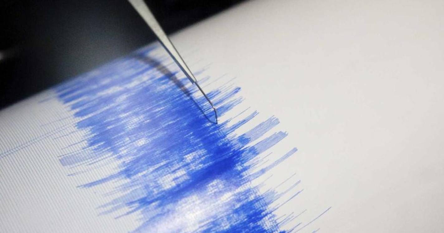 Sismo de magnitude 3,1 com epicentro a 30 quilómetros a sul de Sesimbra