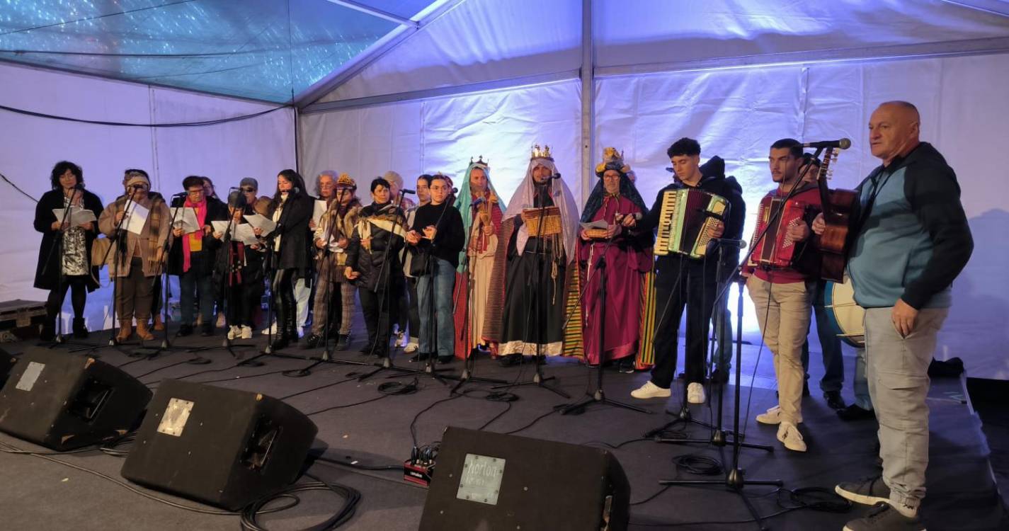 Ribeira Brava encerra a quadra a Cantar os Reis (com fotos)