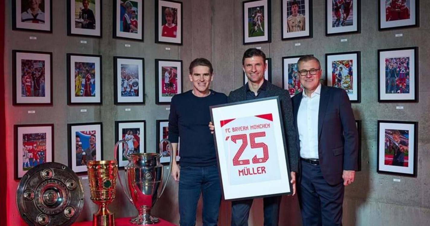 Thomas Müller renova pelo Bayern Munique até 2025