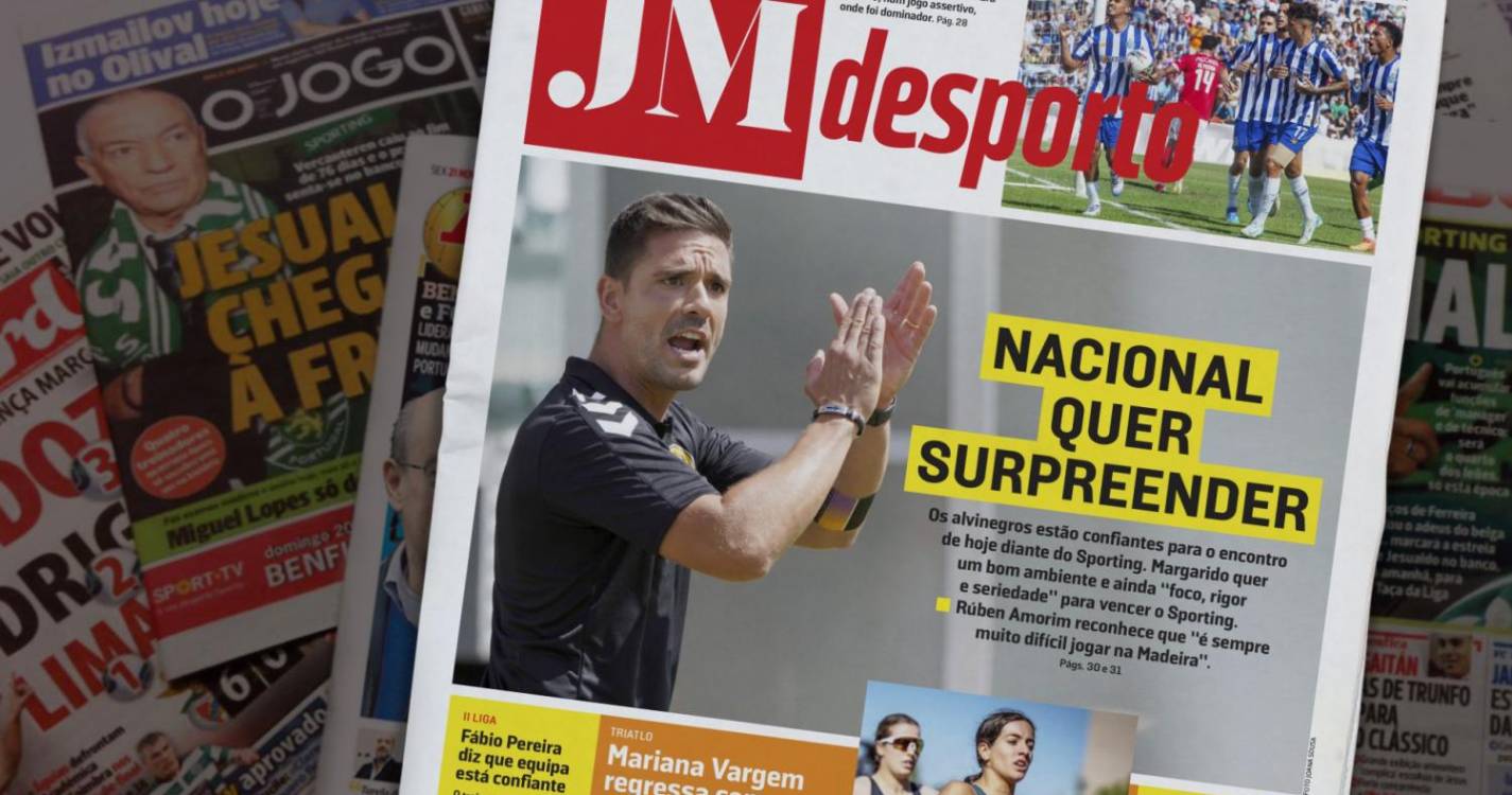 Nacional quer surpreender Sporting