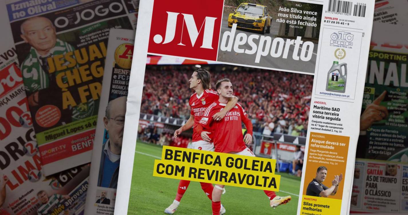 Benfica goleia com reviravolta