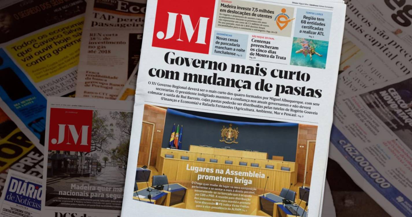 Governo mais curto com mudança de pastas