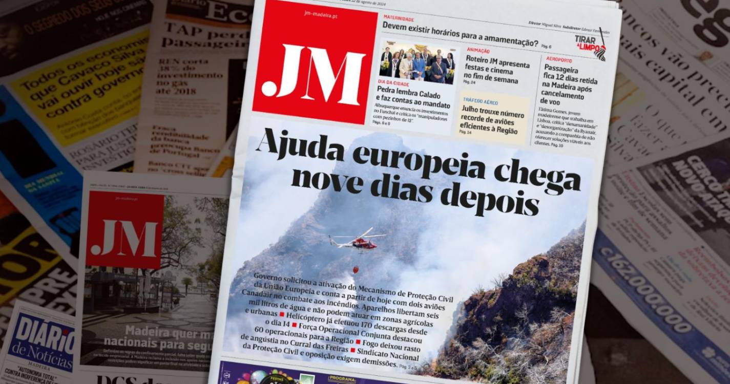 Ajuda europeia chega nove dias depois