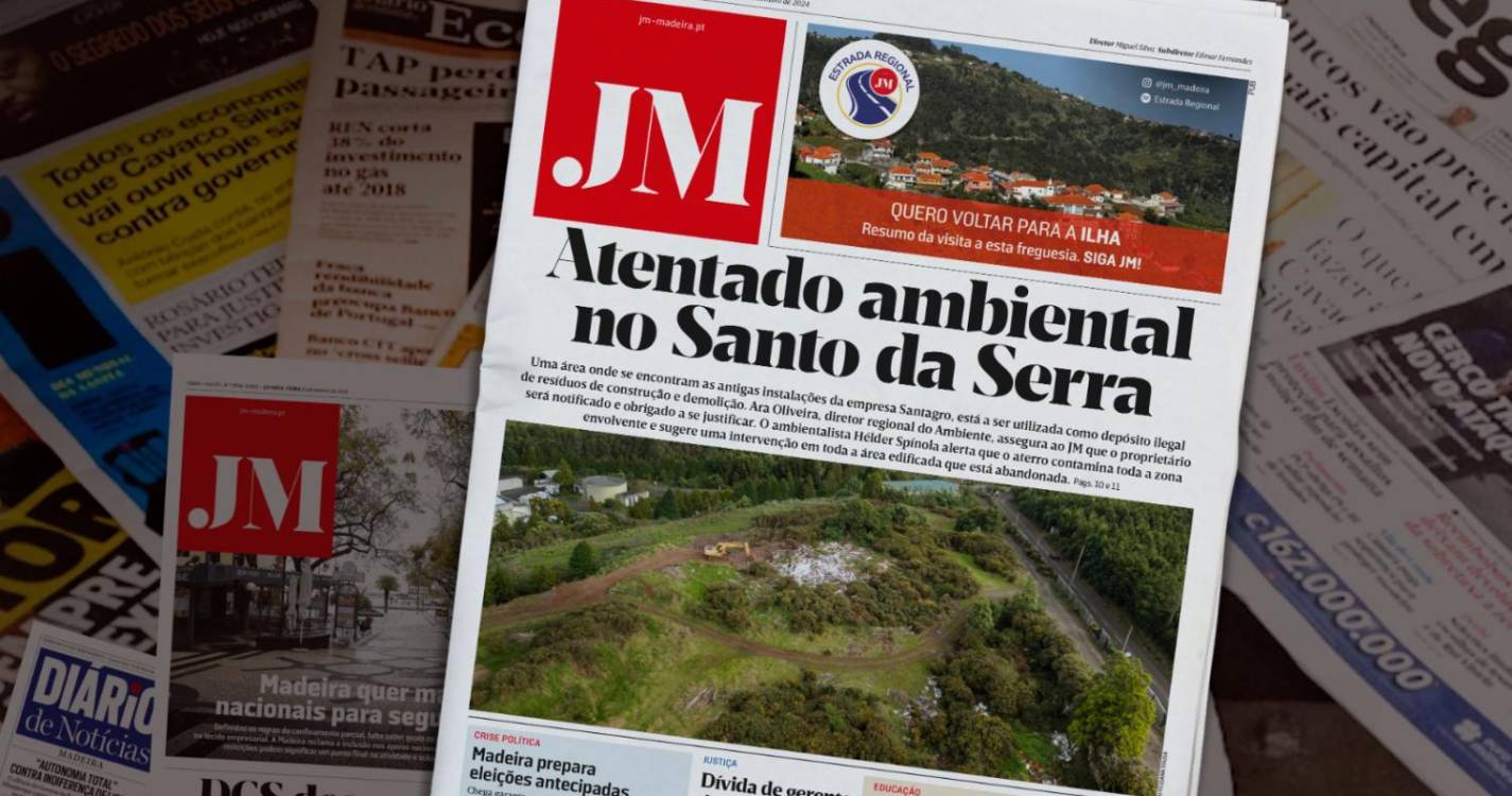 Atentado ambiental no Santo da Serra