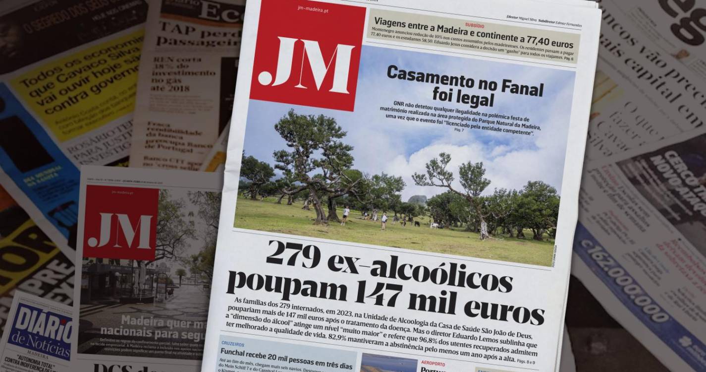 279 ex-alcoólicos poupam 147 mil euros