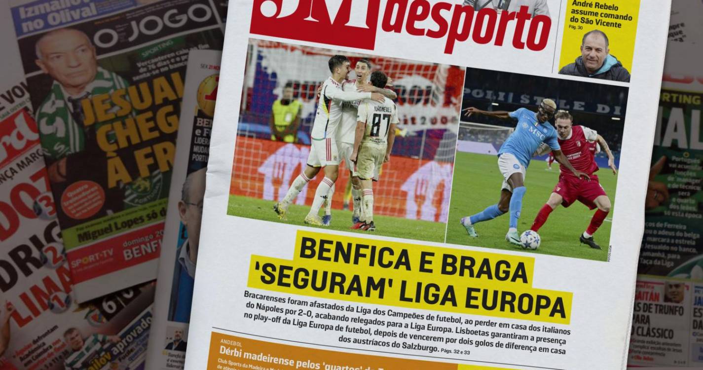 Benfica e Braga ‘seguram’ Liga Europa