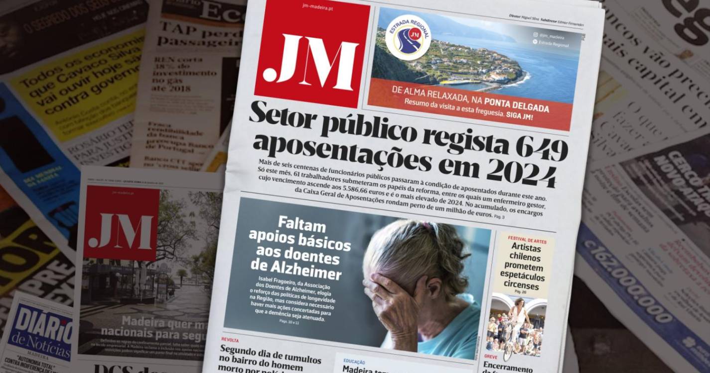 Setor público regista 649 aposentações em 2024