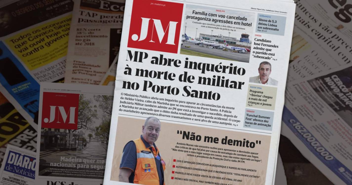 MP abre inquérito à morte de militar no Porto Santo