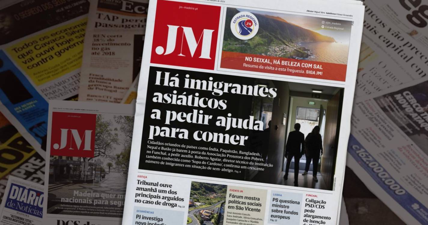 Há imigrantes asiáticos a pedir ajuda para comer